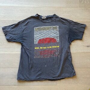 GRAIL Vintage 1988 Midnight Oil Diesel and Dust Tour T-Shirt Hanes XL Faded VTG